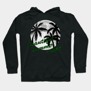 Beautiful Summer Night Full Moon Hoodie